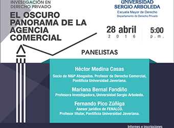 Peña Mancero Abogados en el conversatorio “El oscuro panorama de la agencia comercial”