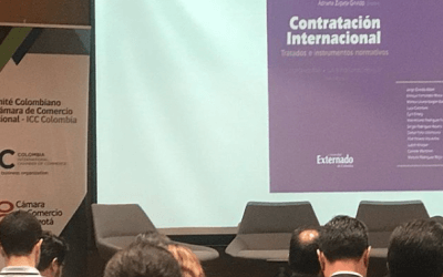 Presentación del libro Contratación Internacional, con la participación del socio Daniel Peña