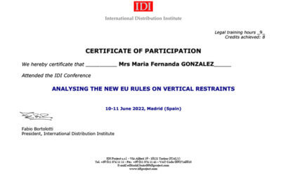 Conférence annuelle de l’International Distribution Institute (IDI) qui a eu lieu à Madrid