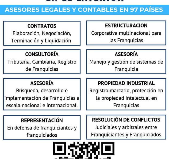 SU FRANQUICIA EN COLOMBIA Y EN EL EXTERIOR