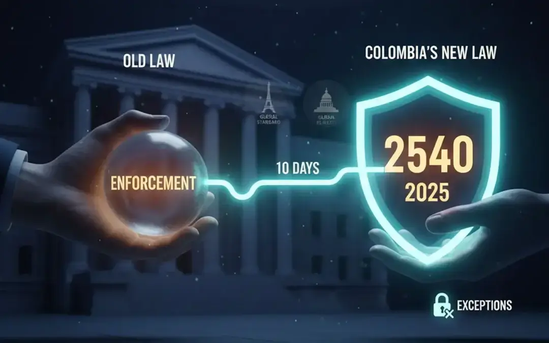 International Arbitral Awards and Their Enforcement: Lessons from Colombia’s Article 28 of Law 2540 (2025) in Comparative Perspective