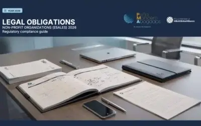 Legal obligations non-profit organizations (ESALES) 2026