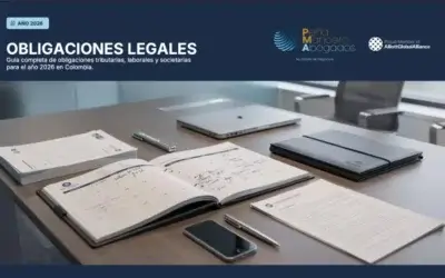 Obligaciones legales guia completa de obligaciones tributarias, laborales y societarias para el año 2026 en Colombia